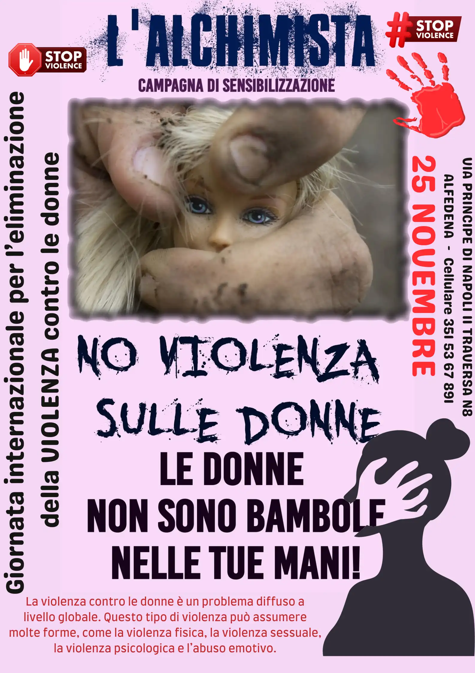 Giornata Internazionale Per Leliminazione Della Violenza Contro Le Donne Lalchismista 8794